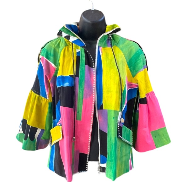 Vintage Jackets & Blazers - Berek Multicolor Vintage Jacket Small